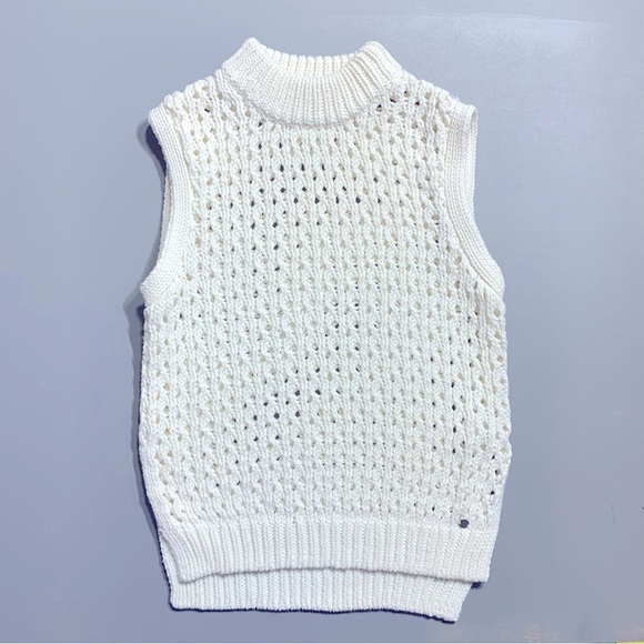 Roxy Sweaters - ROXY S chunky open knit sweater vest